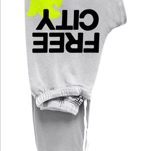 FREECITY gray sweatpants